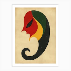 Rastafarian Head Art Print