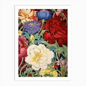 Peonies 54 Art Print