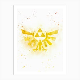 Zelda Watercolor Art Print