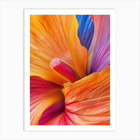 Abstract Petal 3 Art Print