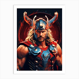 Thor Synergy Art Print