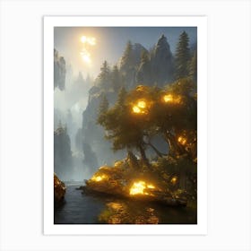 Elder Scrolls 1 Art Print