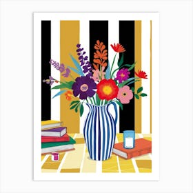 Flowers In A Vase 39 Art Print