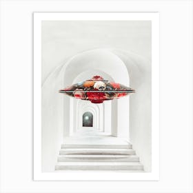 Ufo, Unidentified Floral Object Art Print