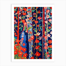 William Morris Flora And Fauna Art Print