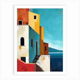 Sicilian Sunrises: Dawn in Siracusa, Italy Art Print