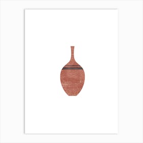 Alabastron Greek Terracotta Vase Art Print