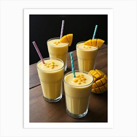 Mango Smoothie 1 Art Print