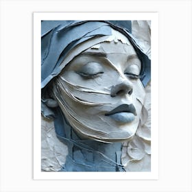 Portrait Of A Woman 42 Art Print