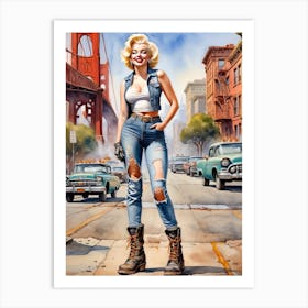 Marilyn Monroe 13 Art Print