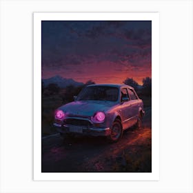 Sunset Canvas Print Art Print