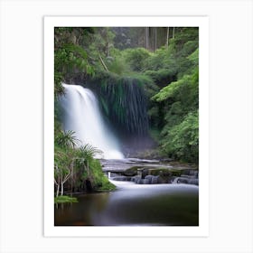 Cooinda Falls, Australia Realistic Photograph (2) Art Print