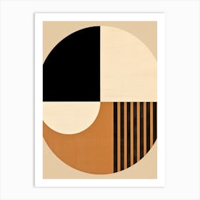 Bauhaus style art Art Print