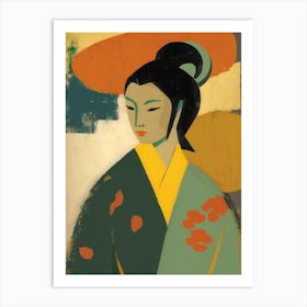 Geisha Art Print