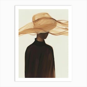 Hat Illustration Art Print