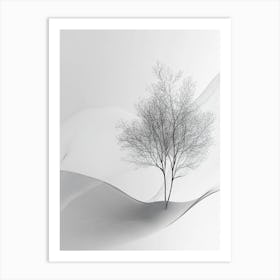 Lone Tree 9 Art Print