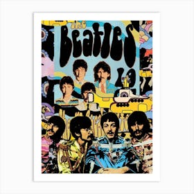 Beatles 5 Art Print