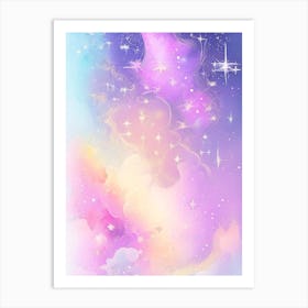 Star Formation Gouache Space Art Print