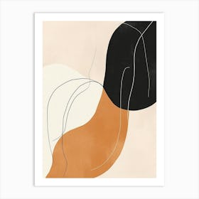 Abstract Shapes Canvas Print Art Print