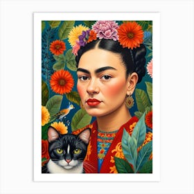 Frida Kahlo 10 Art Print