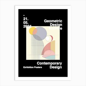 Geometric Design Archive Poster 54 Art Print