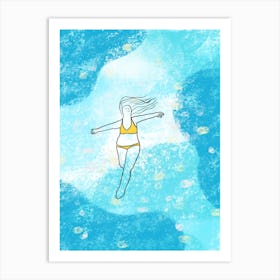 Peace On The Water Art Print