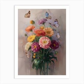 Flowers In A Vase 66 Art Print