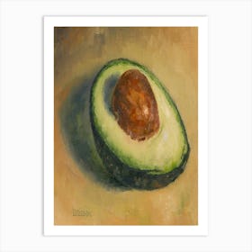 Avocado Original Fine Art Art Print