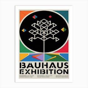 Bauhaus Exhibition art print Art Print