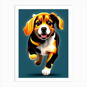 Beagle Dog Art Print