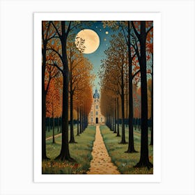 William Morris Walk In The Woods Art Print