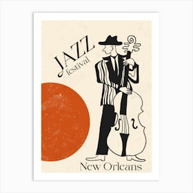 Jazz Festival 1 Art Print