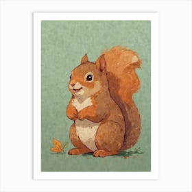 Squirrel 5 Art Print