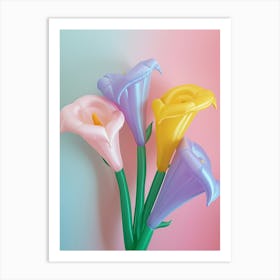 Dreamy Inflatable Flowers Calla Lily 2 Art Print