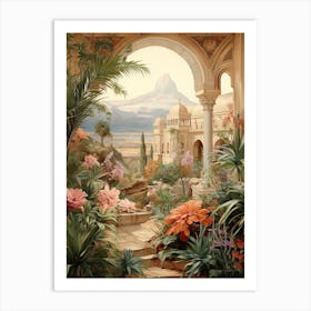 Lily Victorian Style 3 Art Print
