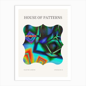 Geometric Pattern Poster 30 Art Print