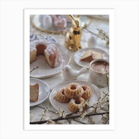 Easter Table 21 Art Print