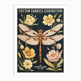 Cotton Fabrics Exhibition Poster