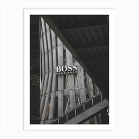 Omotesando Hugo Boss / Art print Art Print