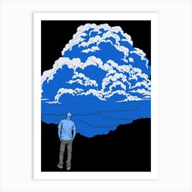 Cloudy Day Art Print