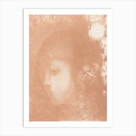 Head Of A Child With Flowers (1897), Odilon Redon Art Print