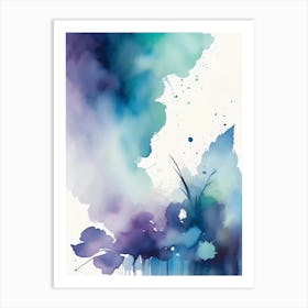 Abstract Watercolor Painting 6 Art Print