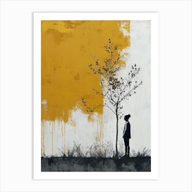 'The Tree' Minimalism Art Print