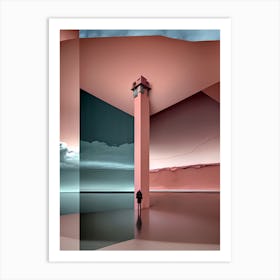 Solitary Tower Art Print