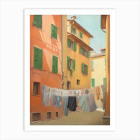 Laundry Poems 5 Art Print