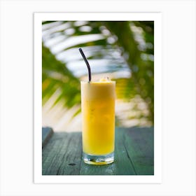 Tropical Drink Art Print