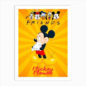 Mickey Mouse 1 Art Print