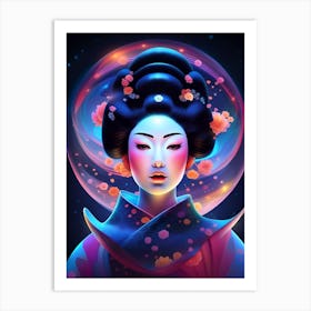 Geisha 63 Art Print