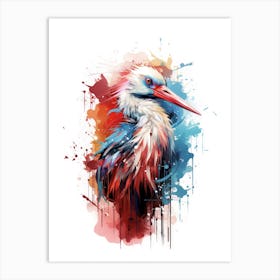 Stork Art Print