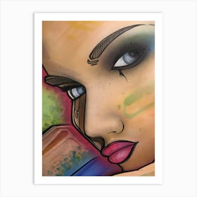 She - Street Art Canada Art Print